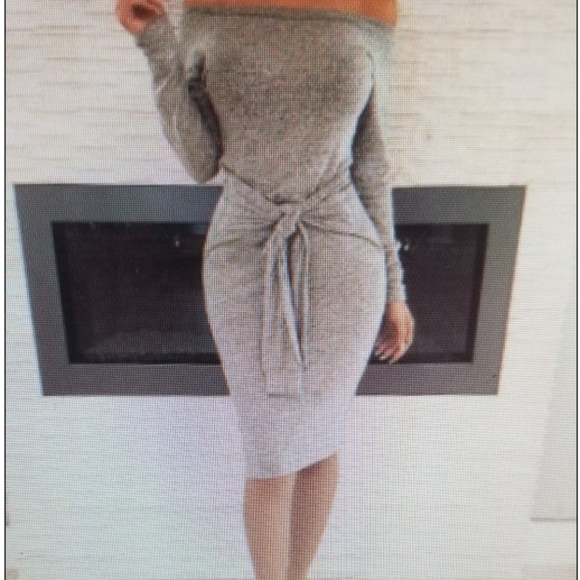 Off Shoulder Bandage Dress - Picture 1 of 6